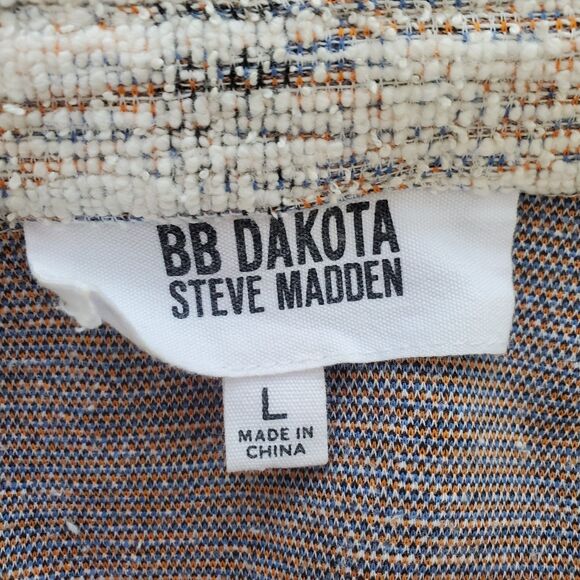 BB Dakota Steve Madden Cream Shacket - Picture 7 of 10